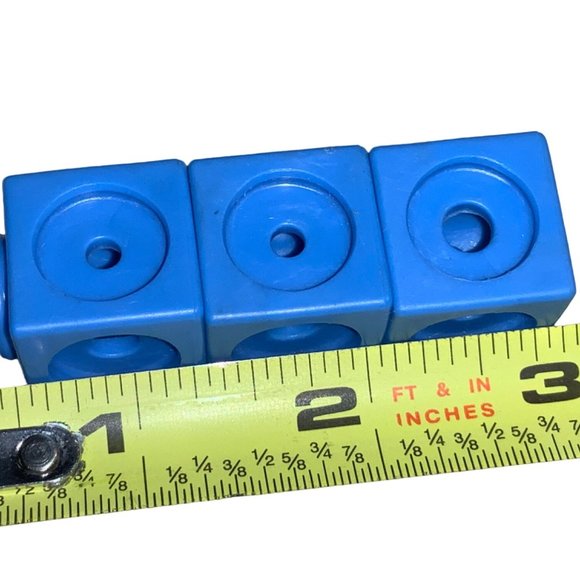 Snap Together Manipulatives Educational Cubes 2 Different Sets - Picture 8 of 8